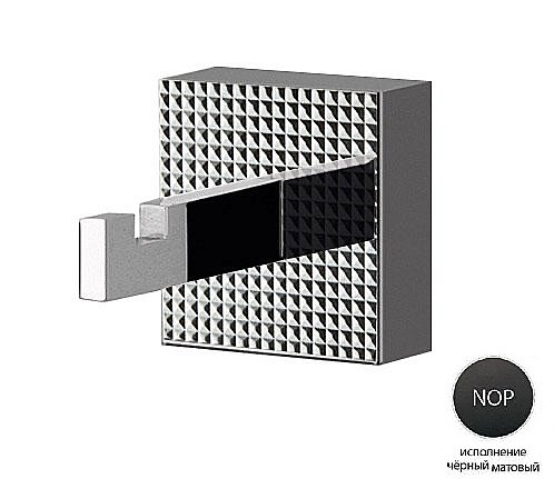 Крючок Cezares PRIZMA-HK1 черный купить в интернет-магазине сантехники Sanbest