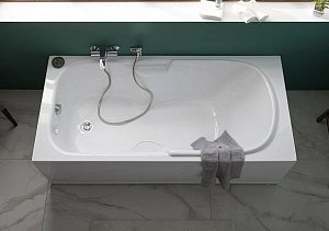 Акриловая ванна Aquanet Polo 170x80 205539 с к/с10 купить в интернет-магазине Sanbest