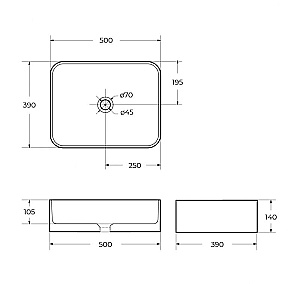 Тумба с раковиной и столешницей BelBagno 60 KRAFT-600-2C-SO-СO+KEP-60-GRN бежевая матовая для ванной в интернет-магазине Sanbest