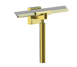 Скребок для ванной WONZON & WOGHAND POLO WW-8923-BG брашированное золото купить в интернет-магазине сантехники Sanbest