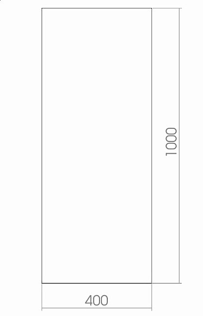Зеркало MIXLINE прямоугольник 525024 40 в ванную от интернет-магазине сантехники Sanbest