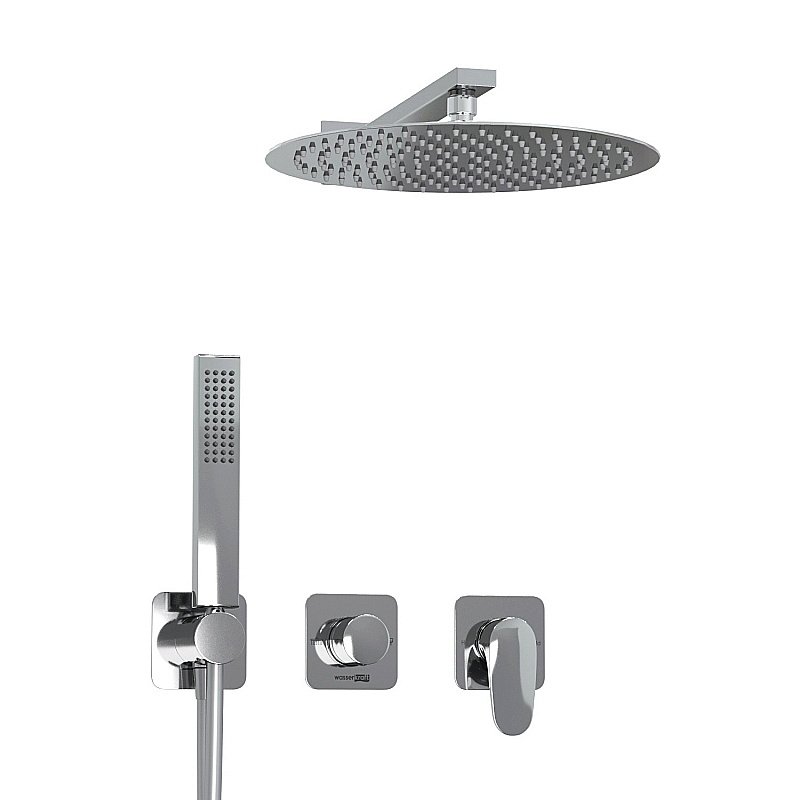 Душевая система WasserKRAFT Weida 3100 SET2828 хром купить в интернет-магазине сантехники Sanbest