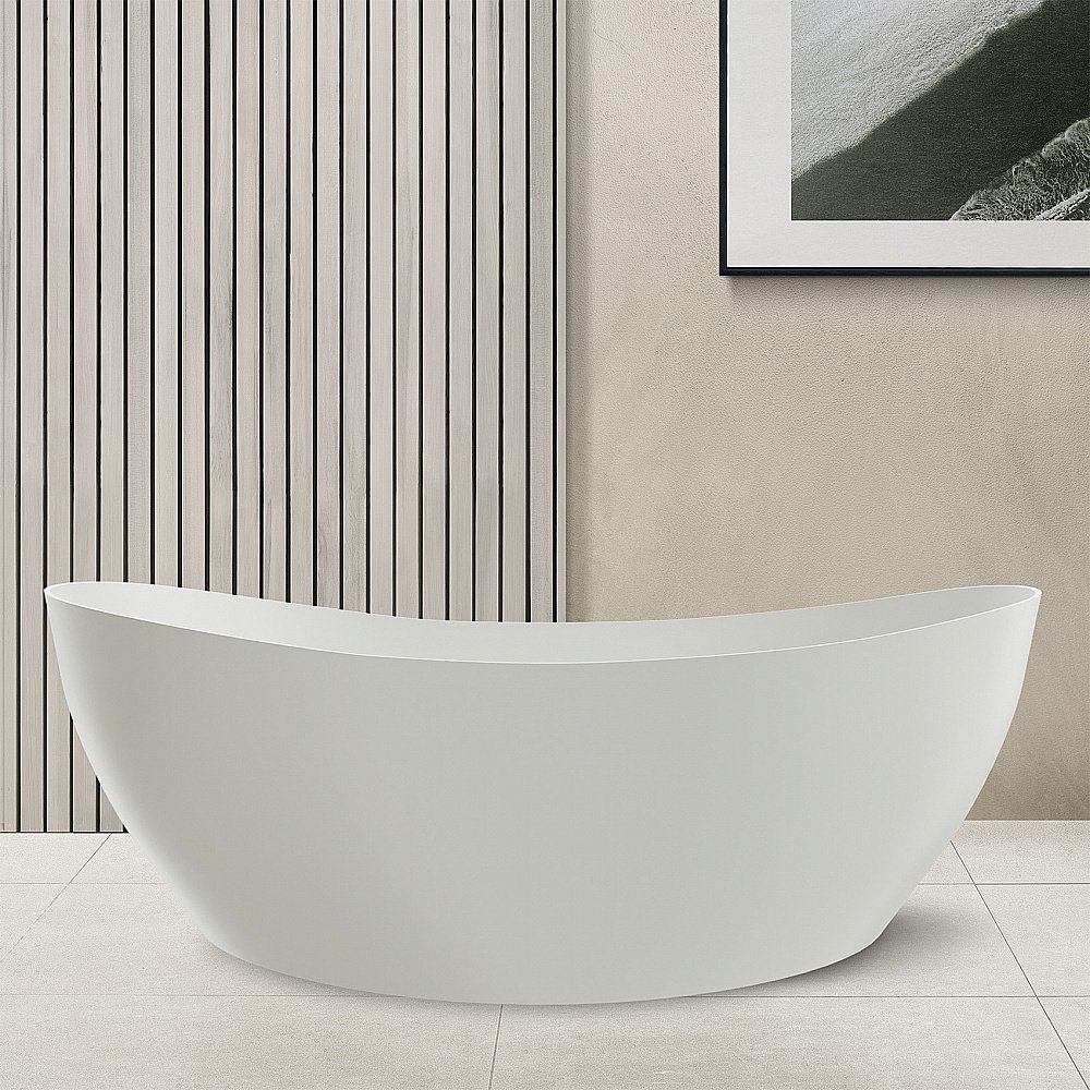 Ванна Abber Stein 163x85 AS9615-1.6 белая матовая купить в интернет-магазине Sanbest