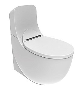 Унитаз напольный Creavit Foglia FG360-11 белый, безободковый, с бачком купить в интернет-магазине Sanbest