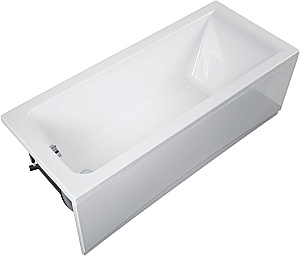 Ванна акриловая Aquanet Aura 369153 165х70 белая с фронтальной панелью купить в интернет-магазине Sanbest