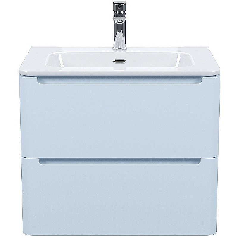 Тумба с раковиной Iddis Edifice 60 EDI60B0i95K голубая для ванной в интернет-магазине Sanbest