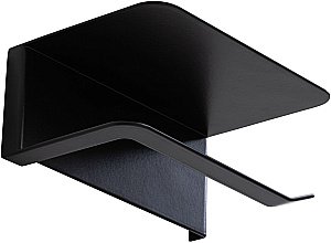 Держатель туалетной бумаги Aquanet Магнум 336613 черный матовый купить в интернет-магазине сантехники Sanbest