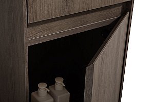 Шкаф подвесной Vincea Chiara/Luka VSC-2CL150RO 35 R.Oak для ванной в интернет-магазине сантехники Sanbest