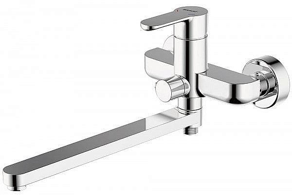 Смеситель для ванны Bravat STREAM F63783C-L купить в интернет-магазине сантехники Sanbest