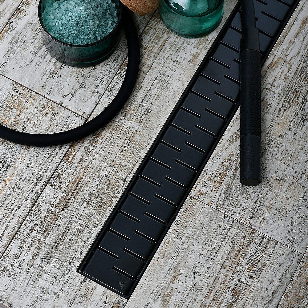 Душевой лоток Veconi Medium V350MB 35 черный матовый купить в интернет-магазине Sanbest