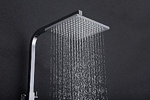 Душевая система ABBER Daheim AF8216 хром купить в интернет-магазине сантехники Sanbest