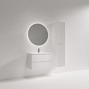 Тумба с раковиной Sancos Snob R SNR80/39W/CN7026 Bianco для ванной в интернет-магазине Sanbest