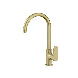 Смеситель для кухни Aquatek Оберон AQ1282BG золото шлифованное купить в интернет-магазине сантехники Sanbest