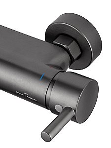 Смеситель для душа с встроенным изливом WONZON & WOGHAND MUSE Corno, Темный графит (WW-A30902-BGG) купить в интернет-магазине сантехники Sanbest