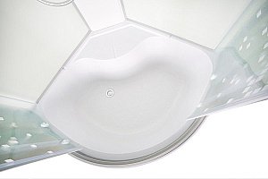 Душевая кабина DTO L 910 N  100х100 с гидромассажем купить в интернет-магазине Sanbest