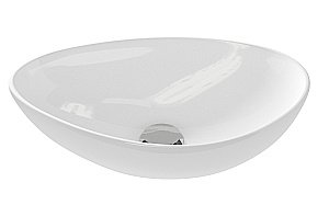 Раковина накладная Cersanit MODUO 57 63571 белая купить в интернет-магазине Sanbest