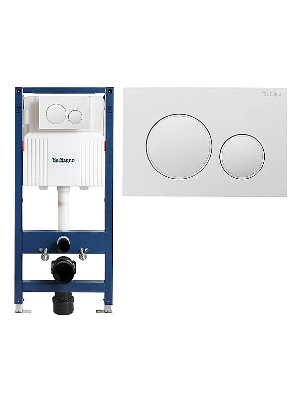 Инсталляция для унитаза BelBagno BB-101-M-BC купить в интернет-магазине сантехники Sanbest