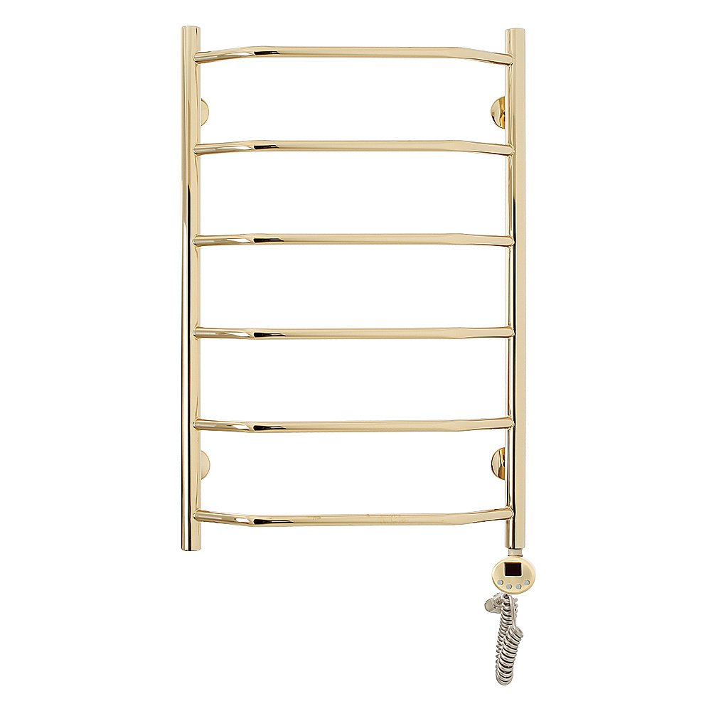 Полотенцесушитель электрический Domoterm Лаура П6 500x800 E золото купить в интернет-магазине сантехники Sanbest