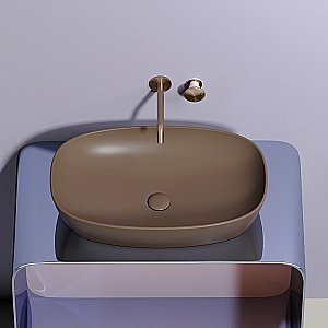 Раковина Ceramica Nova Element 60 CN6049MDB темно-коричневая матовая купить в интернет-магазине Sanbest