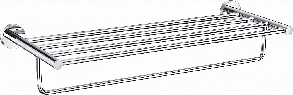 Полотенцедержатель с полкой WONZON & WOGHAND EASY, Хром (WW-8181) купить в интернет-магазине сантехники Sanbest