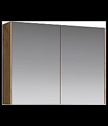 Зеркальный шкаф Aqwella Mobi 80 дуб балтийский купить в интернет-магазине сантехники Sanbest