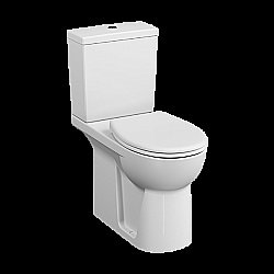 Унитаз Vitra CONFORMA 9832B003-7204 с бачком, с крышкой, белый купить в интернет-магазине Sanbest