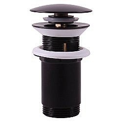 Донный клапан для раковины Rav-Slezak MD0784CMAT черный матовый купить в интернет-магазине сантехники Sanbest