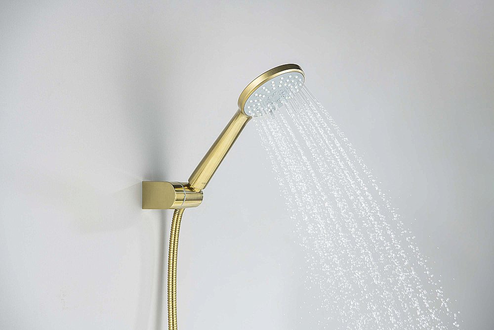 Смеситель для ванны Aquatek Оберон AQ1249BG золото шлифованное купить в интернет-магазине сантехники Sanbest