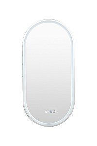 Зеркало Aquanet Монте 288969 45 белый матовый в ванную от интернет-магазине сантехники Sanbest