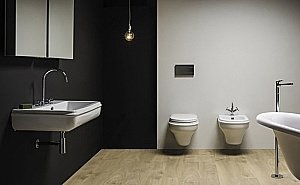 Унитаз подвесной Azzurra Charme CHA100/SOSK белый купить в интернет-магазине Sanbest