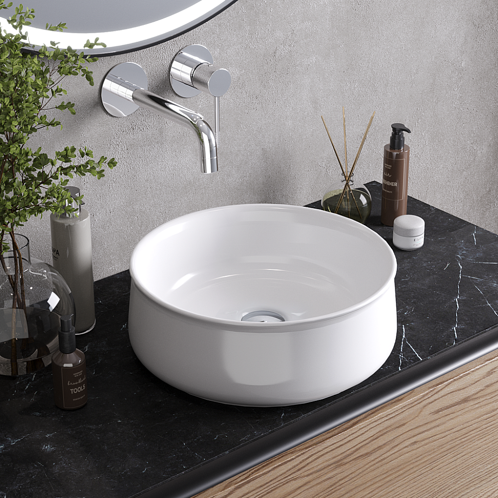 Раковина Cezares 36 CZR-6603 белая купить в интернет-магазине Sanbest