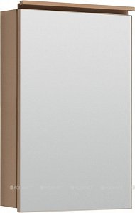 Зеркальный шкаф De Aqua Алюминиум 261763 50 медь в ванную от интернет-магазине сантехники Sanbest
