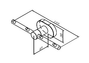 Крючок AM.PM Sense A7435900 купить в интернет-магазине сантехники Sanbest