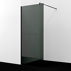 Душевое ограждение WasserKRAFT Rur 30W40MB-TG 120 стекло тонированное/профиль черный купить в интернет-магазине Sanbest