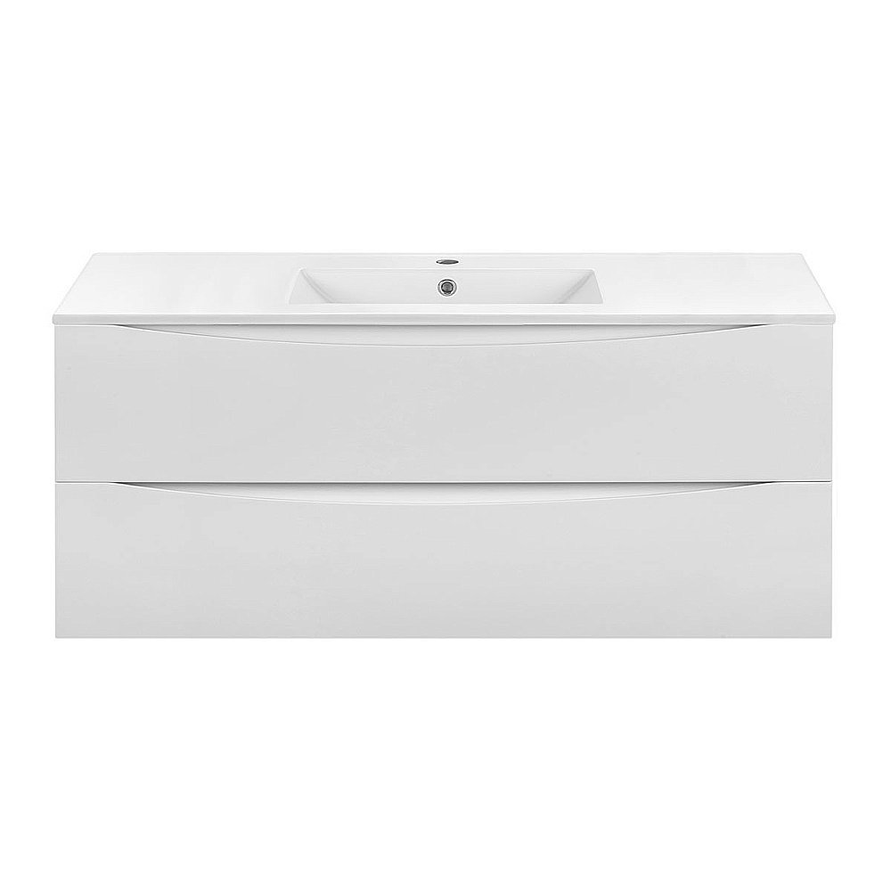 Тумба с раковиной Vincea Mia 1200 G.White для ванной в интернет-магазине Sanbest