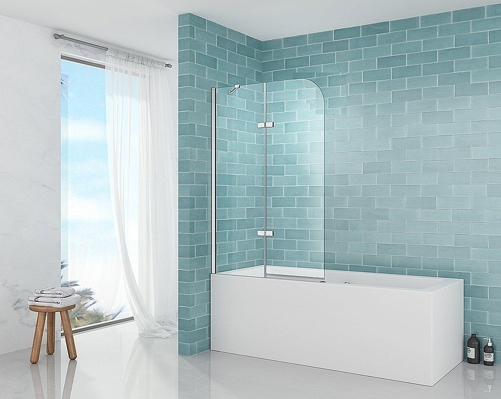 Шторка на ванну ABBER Ewiges Wasser AG51120 120x140 купить в интернет-магазине Sanbest