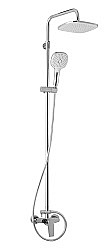 Душевая система Azario TREYA AZ-15780121 хром купить в интернет-магазине сантехники Sanbest