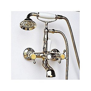 Смеситель для ванны Magliezza Classico 50106-4 золото купить в интернет-магазине сантехники Sanbest