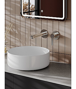 Cмеситель для раковины Agger Easy A3172222 сатин матовый купить в интернет-магазине сантехники Sanbest