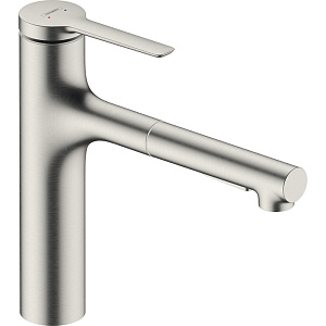 Смеситель для кухни Hansgrohe Zesis M33 74801800 нержавеющая сталь купить в интернет-магазине сантехники Sanbest