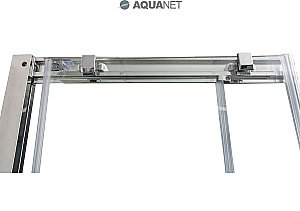 Душевой уголок Aquanet Delta Cube NPE1142 100x100 стекло прозрачное/профиль хром купить в интернет-магазине Sanbest