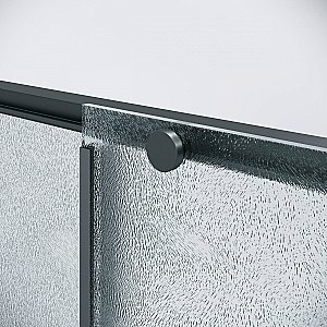 Душевая дверь Niagara Nova 110 NG-34-L11CHGR профиль графит/стекло шиншилла купить в интернет-магазине Sanbest