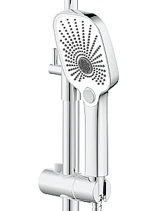 Душевая система Azario Conda AZ-K2411 хром купить в интернет-магазине сантехники Sanbest