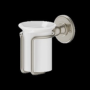 Стакан Burlington A2 BNKL шлифованный никель купить в интернет-магазине сантехники Sanbest