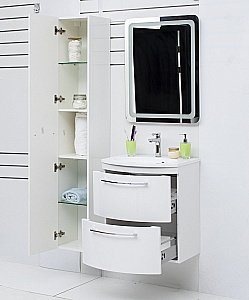 Тумба с раковиной De Aqua Лонг 167119 60 для ванной в интернет-магазине Sanbest