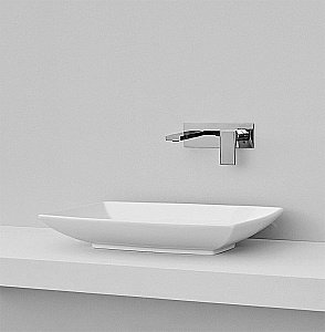 Раковина накладная Artceram Jazz 60 JZL002 01 00 белая купить в интернет-магазине Sanbest