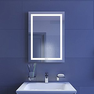 Зеркало Iddis Zodiac 50 ZOD50T0i98 белое в ванную от интернет-магазине сантехники Sanbest