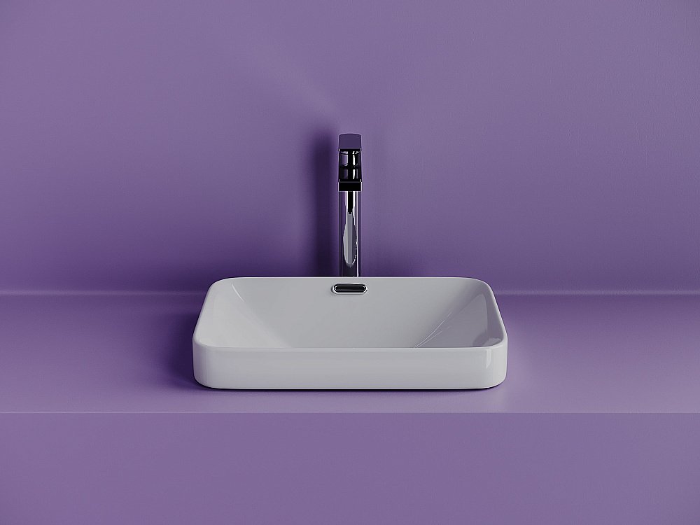 Раковина Ceramica Nova Element CN6078 белая купить в интернет-магазине Sanbest