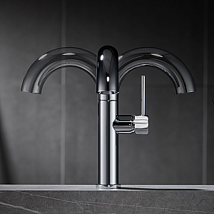 Смеситель для раковины Elghansa RADIANT XQ 1647181 хром купить в интернет-магазине сантехники Sanbest