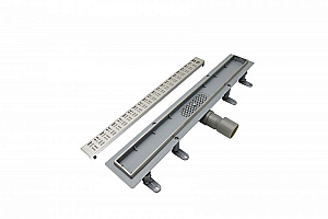 Душевой лоток BELBAGNO UNO 80 BB-LD-UNO-80-CR хром матовый купить в интернет-магазине Sanbest
